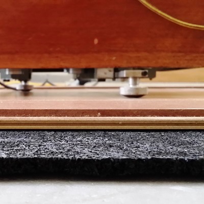 Acoustic laboratory testing of a floor system